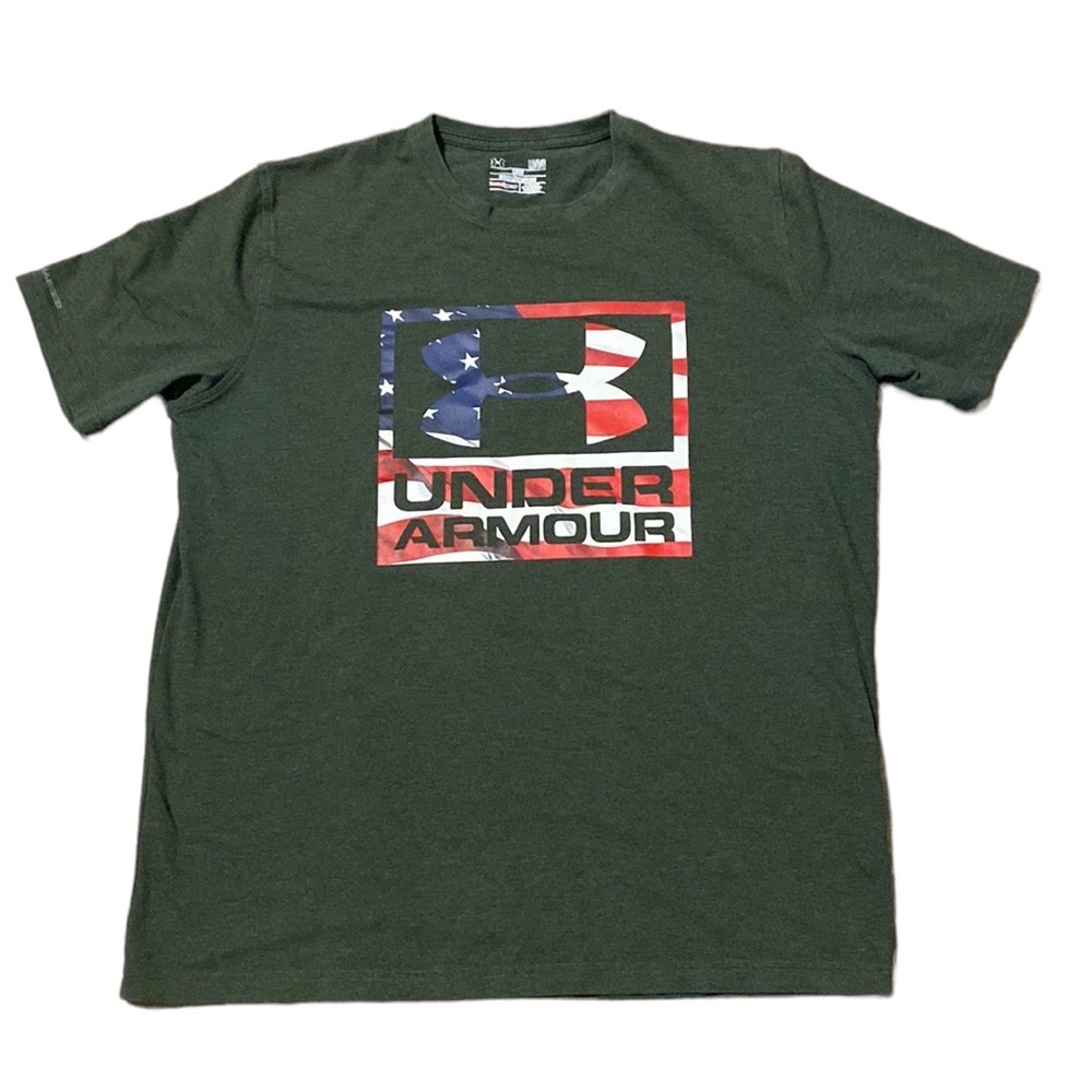 Men’s UNDER ARMOUR American Flag T-shirt